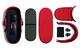 عربة أطفال بيبي زن يويو2 بهيكل أبيض ومهد محمول خفيف أحمر image number 7